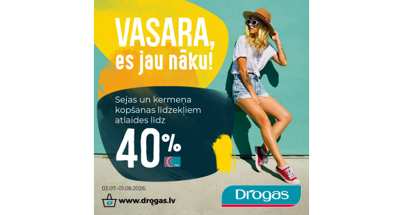 Drogas Akcija 02.04 - 02.05.2026