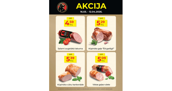 KGS akcija  16.03.-12.04.2026.