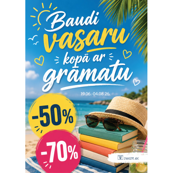 Vasaras piedāvājums Apgāds Zvaigzne ABC 19.06.-04.08.26. 