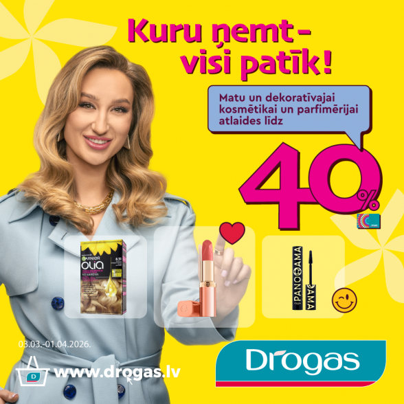 Drogas Akcija 03.03.2026.-01.04.2026